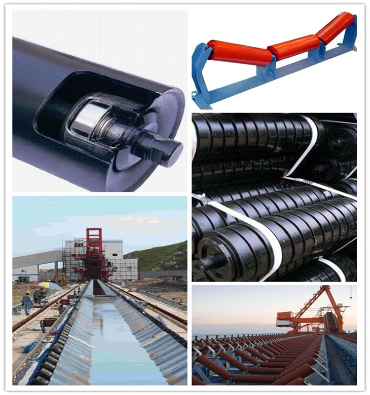 Belt Conveyor Roller Spare Parts 133mm Diameter 6305 Bearing Housing