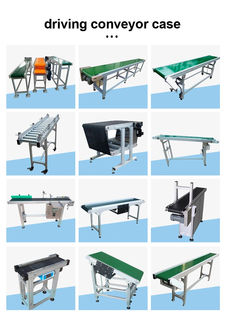 Drum Manufacturers Machinery Food Processing Lines Electric LED Light Assembly Line Shaft Conveyors Inspection Belt Roller Conveyor