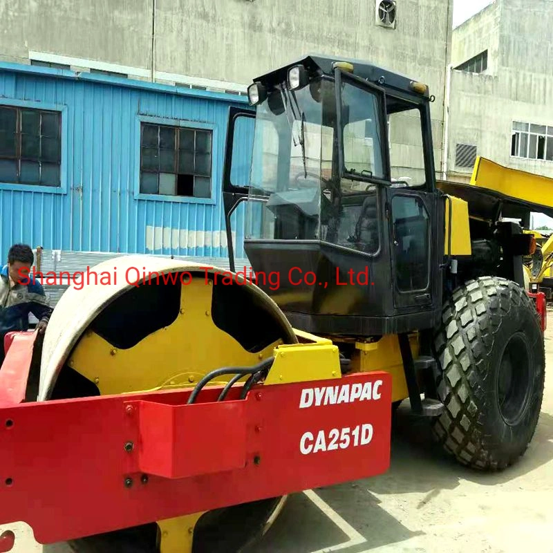 Ca251d 10ton 12ton Dual Drive Impact Compactor Used Dynapac Road Roller