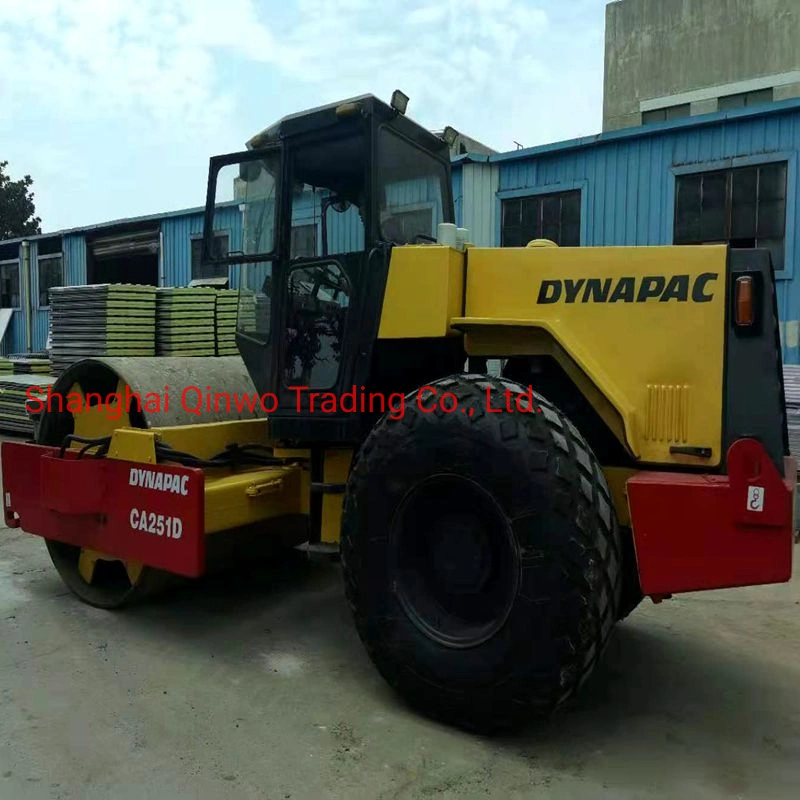 Ca251d 10ton 12ton Dual Drive Impact Compactor Used Dynapac Road Roller
