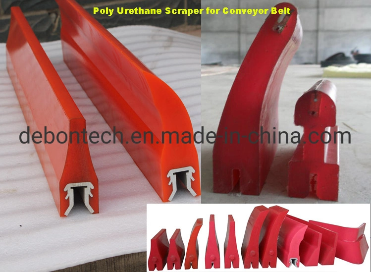 High Wear Resistant Coal Mining Belt Conveyor Polyurethane Self-Adjusting Belt Cleaner