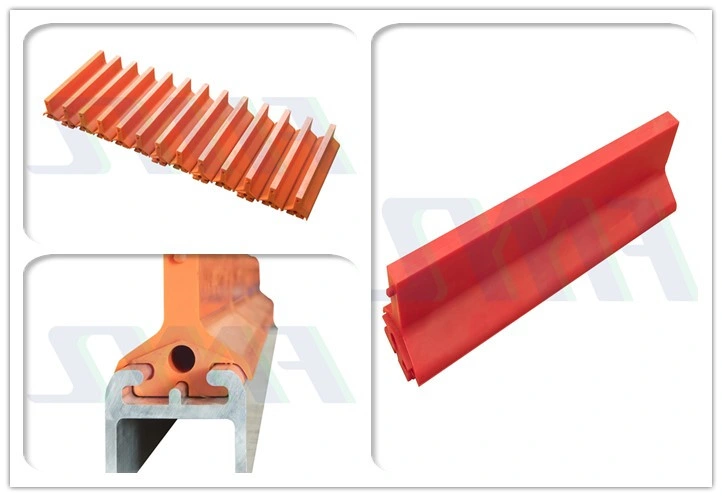 High Abrasion Resistant Polyurethane Scraper Secondary Conveyor Belt Cleaners
