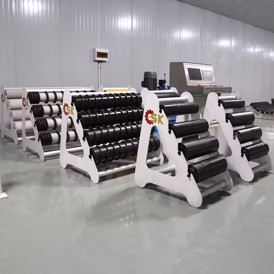 Rubber Belt Conveyor Impact Buffer Roller
