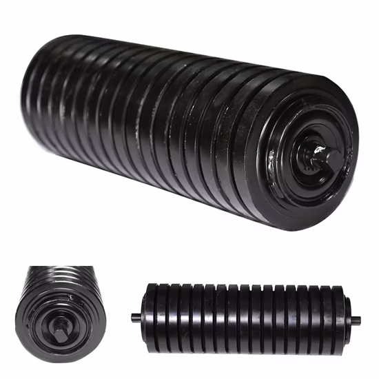 Rubber Belt Conveyor Impact Buffer Roller