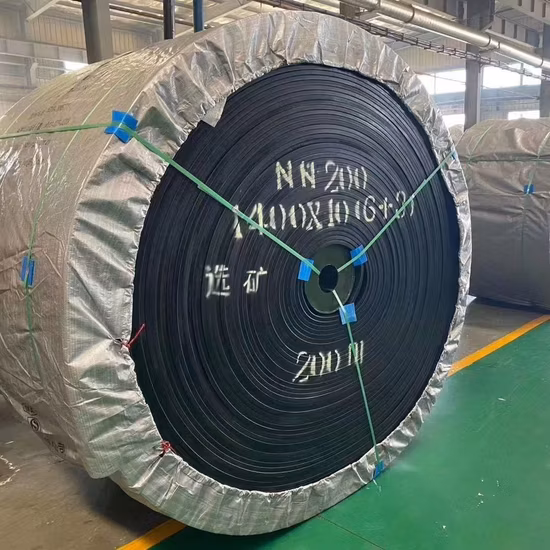 Ep630/4 Polyester Heat Resistant B1000 Multi Ply Fabric Rubber Flat Conveyor Belt for Power Steel Plant